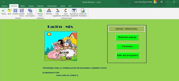 Ración Mix Pantalla Inicio Inagrofar